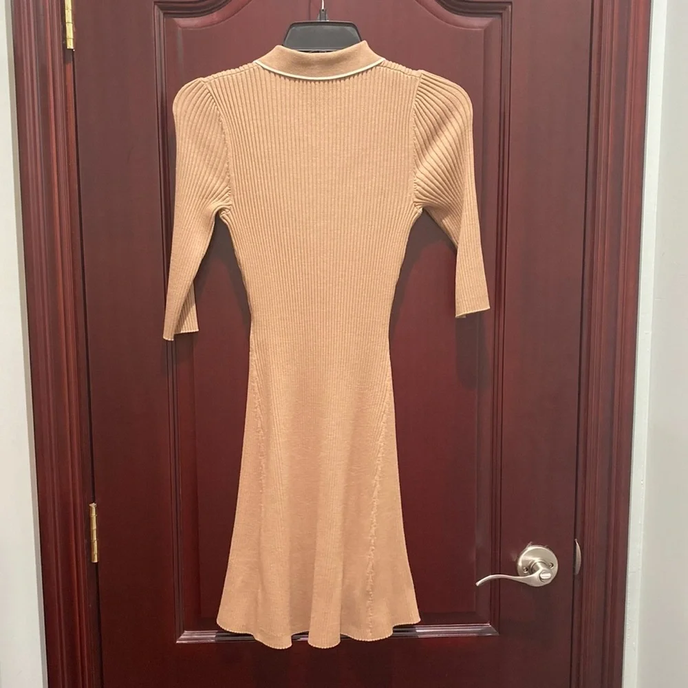 Maje Polo Knit Dress 36/S
